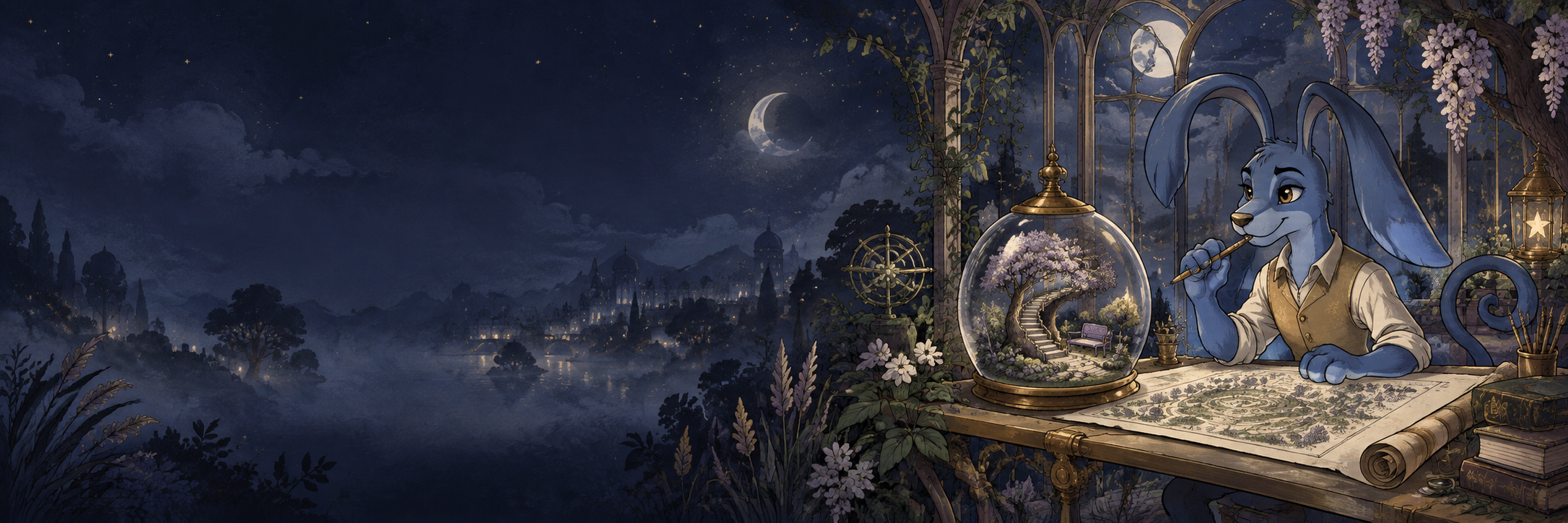 A Neopian imagining a new corner of the Orchard